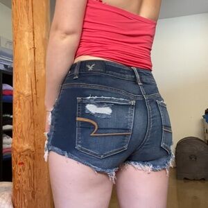 American Eagle Hi-Rise Shortie sz 4